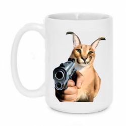 Чашка 420ml Шлепа с пистолетом - PrintSalon