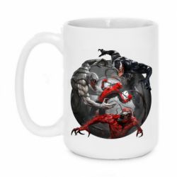 Чашка 420ml Сімбіоти і людина павук - PrintSalon