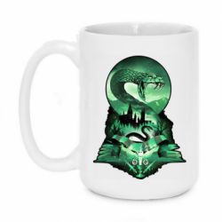 Чашка 420ml Slytherin collage - PrintSalon