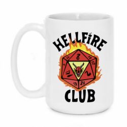 Чашка 420ml Stranger Things: Hellfire club - PrintSalon