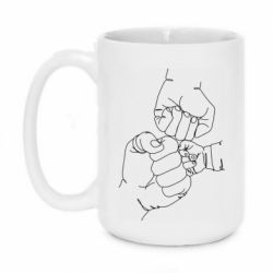 Чашка 420ml Strong family - PrintSalon