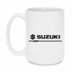 Чашка 420ml Suzuki katana logo - PrintSalon