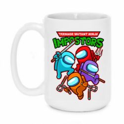 Чашка 420ml Teenage Mutant Ninja Impostors - PrintSalon