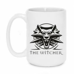 Чашка 420ml The witcher wolf - PrintSalon