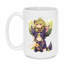 Чашка 420ml Тигнари с Коллеи - PrintSalon