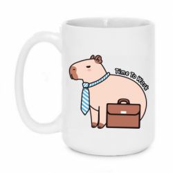 Чашка 420ml Time To Work - PrintSalon
