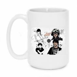 Чашка 420ml Уенздей Аддамс - PrintSalon