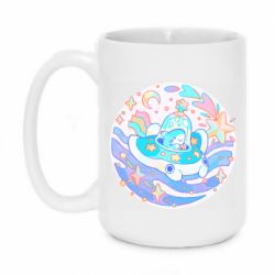 Чашка 420ml Ultra cute shark - PrintSalon