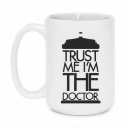 Чашка 420ml Верь мне я доктор Тардис - PrintSalon
