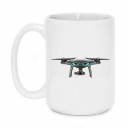 Чашка 420ml Уверенный дрон - PrintSalon