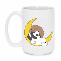 Чашка 420ml We bare bears sleep - PrintSalon