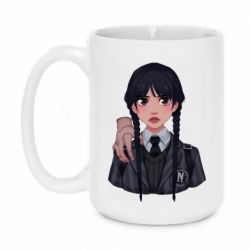 Чашка 420ml Wednesday and It - PrintSalon