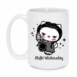Чашка 420ml Wednesday Hello Kitty - PrintSalon