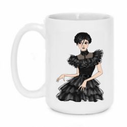 Чашка 420ml Wednesday Sketch - PrintSalon