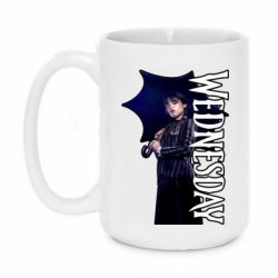 Чашка 420ml Wendesday Addams - PrintSalon