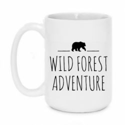 Чашка 420ml Wild forest adventure - PrintSalon