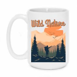 Чашка 420ml Wild nature - PrintSalon