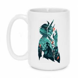 Чашка 420ml Xiao silhouette - PrintSalon