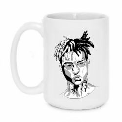 Чашка 420ml XXXTentacion Monochrome Art - PrintSalon