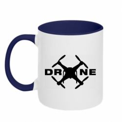 Чашка двухцветная 320ml Drone - PrintSalon