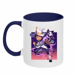 Чашка двухцветная 320ml Луз с палисманом - PrintSalon