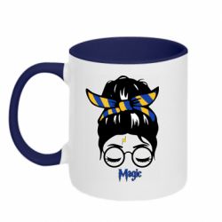 Чашка двокольорова Magic girl