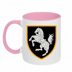 Чашка двухцветная 320ml Первая ОТБр - PrintSalon