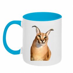 Чашка двухцветная 320ml Большой шлёпа - PrintSalon