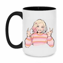 Чашка двокольорова велика Clawsome Ined - PrintSalon