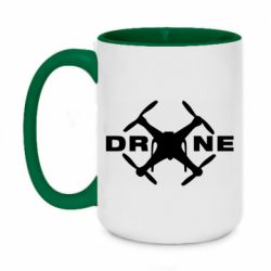 Чашка двухцветная 420ml Drone - PrintSalon