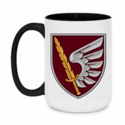 Чашка двухцветная 420ml Лого ДШВ