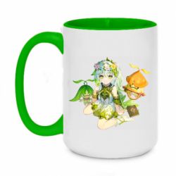Чашка двухцветная 420ml Нахида Геншин - PrintSalon