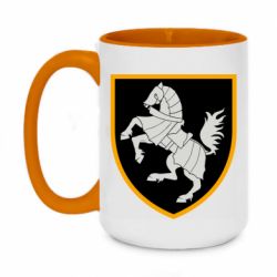 Чашка двухцветная 420ml Первая ОТБр - PrintSalon