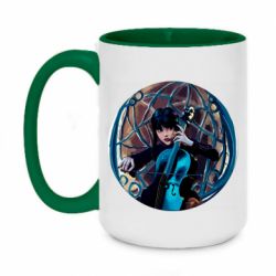 Чашка двокольорова велика Playing Wednesday - PrintSalon