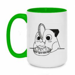 Чашка двухцветная 420ml Почита - PrintSalon