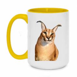 Чашка двухцветная 420ml Большой шлёпа - PrintSalon