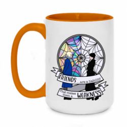 Чашка двухцветная 420ml Wednesday and friends - PrintSalon