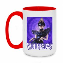 Чашка двухцветная 420ml Wednesday art. - PrintSalon