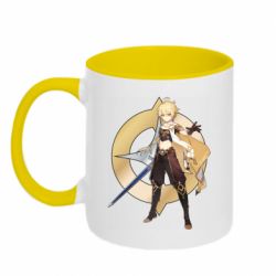 Чашка двухцветная 320ml Aether Genshin Impact - PrintSalon