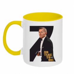 Чашка двокольорова Агент 007 Не Час Помирати