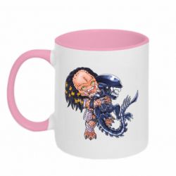 Чашка двокольорова Alien vs Predator