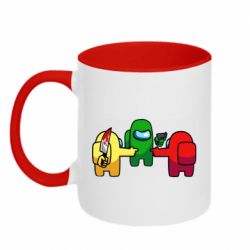 Чашка двухцветная 320ml Among Us - His Faut - PrintSalon