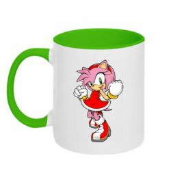 Чашка двокольорова Amy Rose with smile - PrintSalon