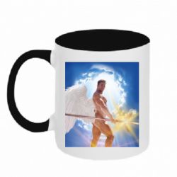 Чашка двухцветная 320ml Angel Billy - PrintSalon
