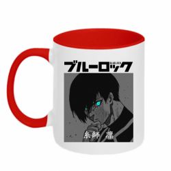 Чашка двухцветная 320ml Аниме Йоичи Исаги - PrintSalon