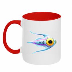 Чашка двухцветная 320ml Arctic Peeper - PrintSalon