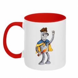 Чашка двокольорова Бандер українець