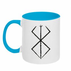 Чашка двокольорова Berserk symbol - PrintSalon
