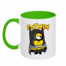 Чашка двокольорова Бетмін Міньйон