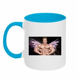 Чашка двухцветная 320ml Billy gachimuchi - PrintSalon